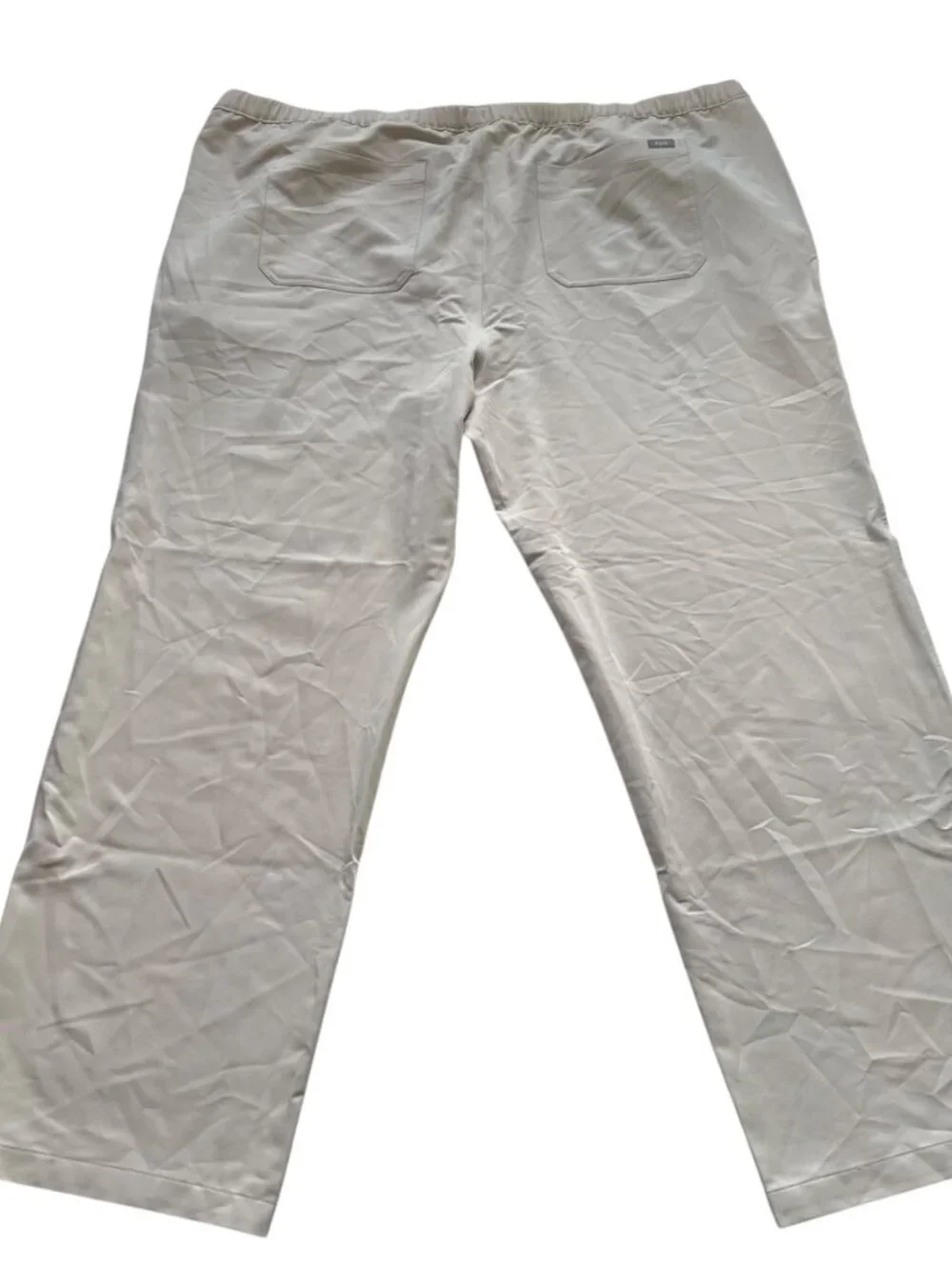 Figs Scrub pants Pisco Basic mens 5XLT khaki beige drawstring long tall inseam